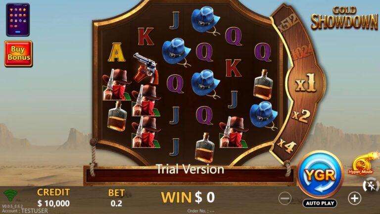 Gold Showdown gameplay