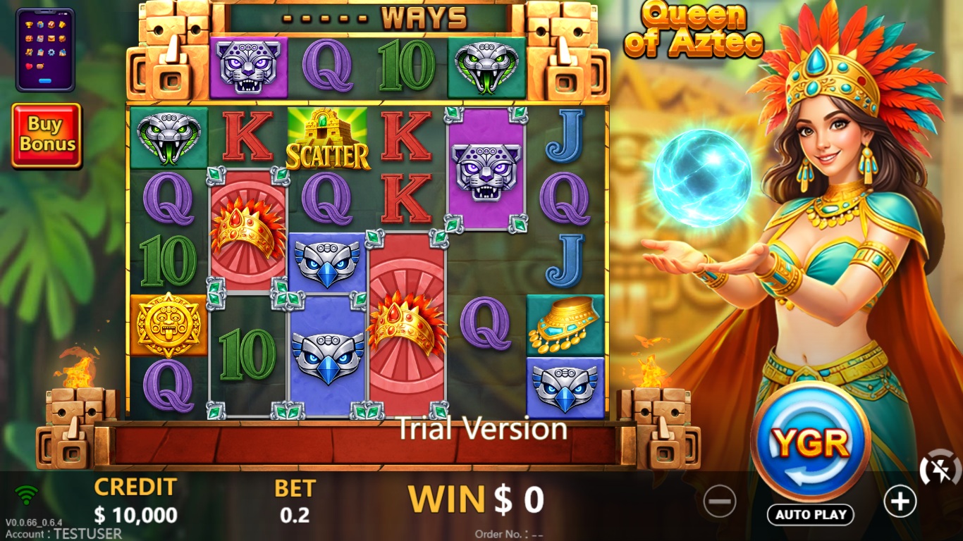 Queen of Aztec gameplay