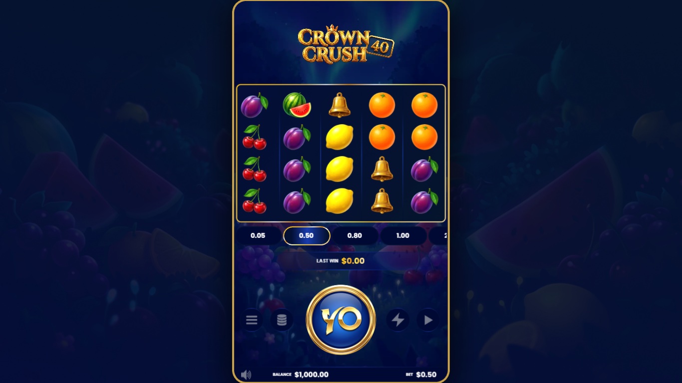Crown Crush 40 gameplay
