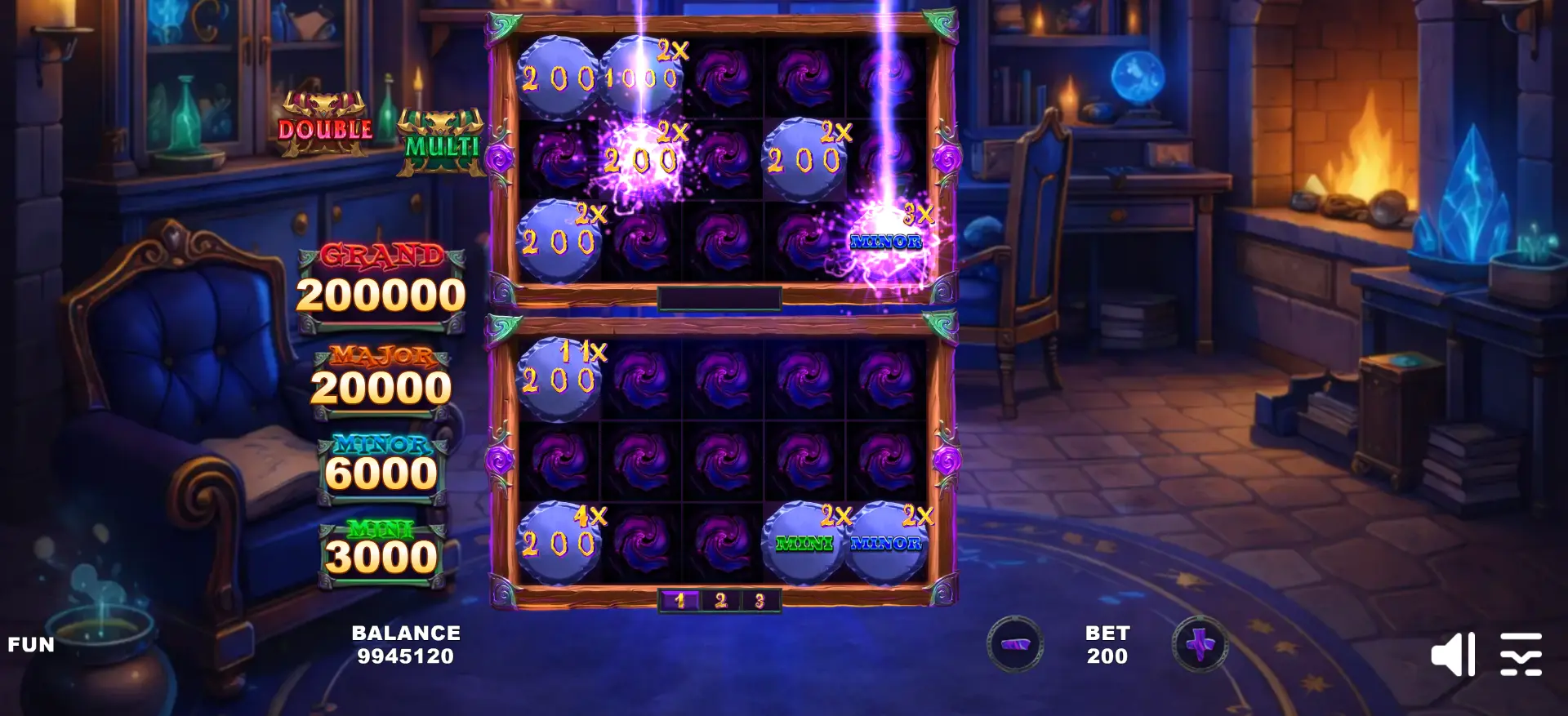 3 Magic Chests gameplay