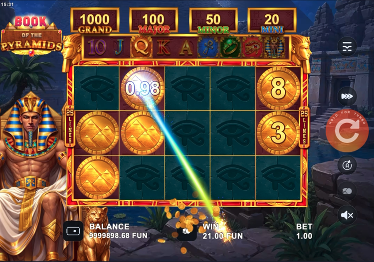 Book of the Pyramids gameplay
