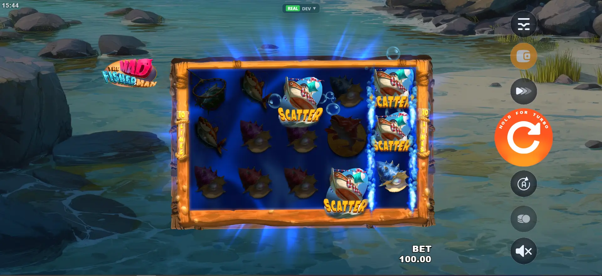 The Mad Fisherman gameplay