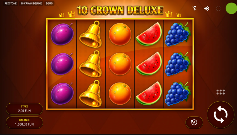 10 Crown Deluxe slot gameplay
