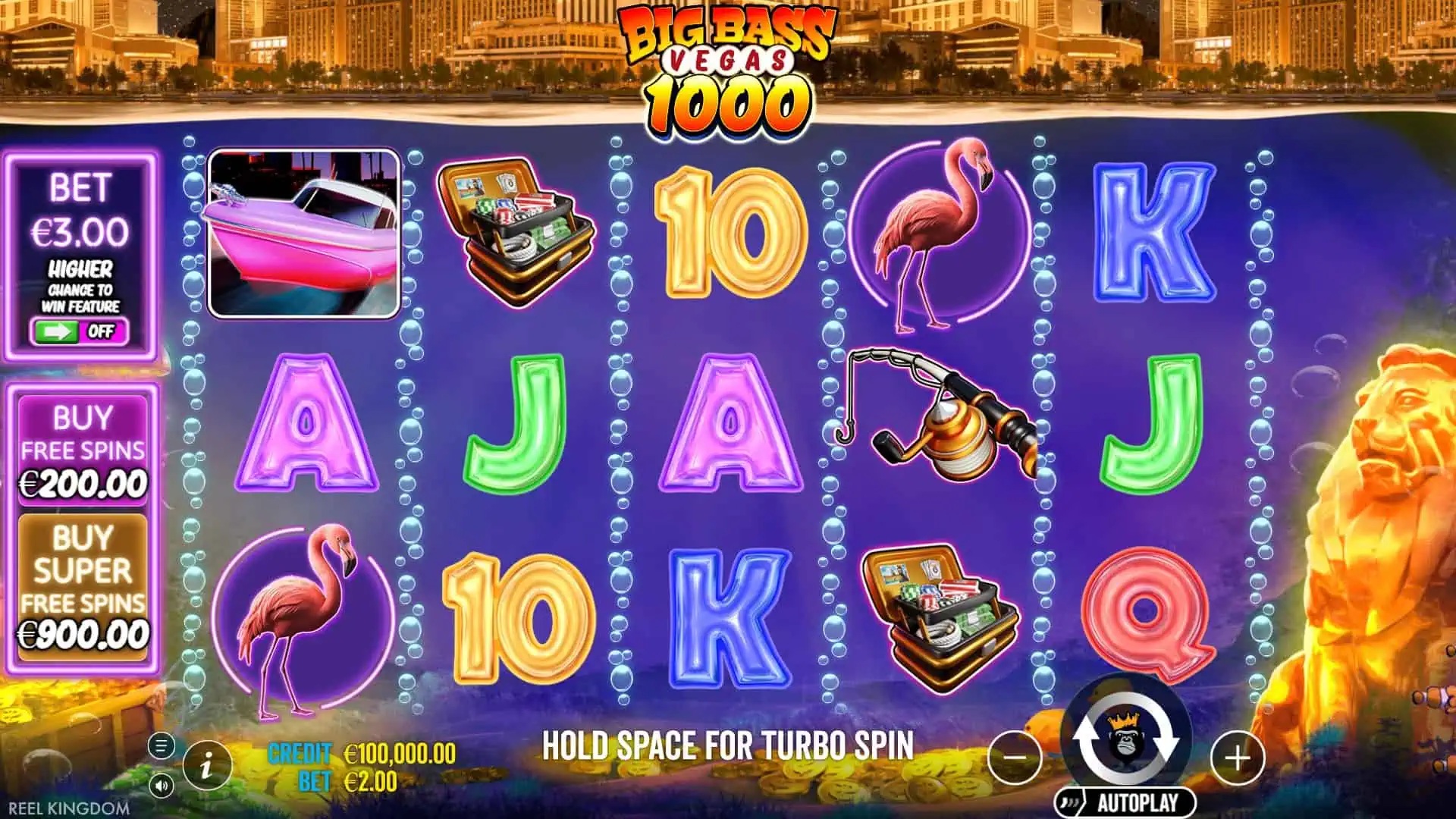 Big Bass Vegas 1000 gameplay