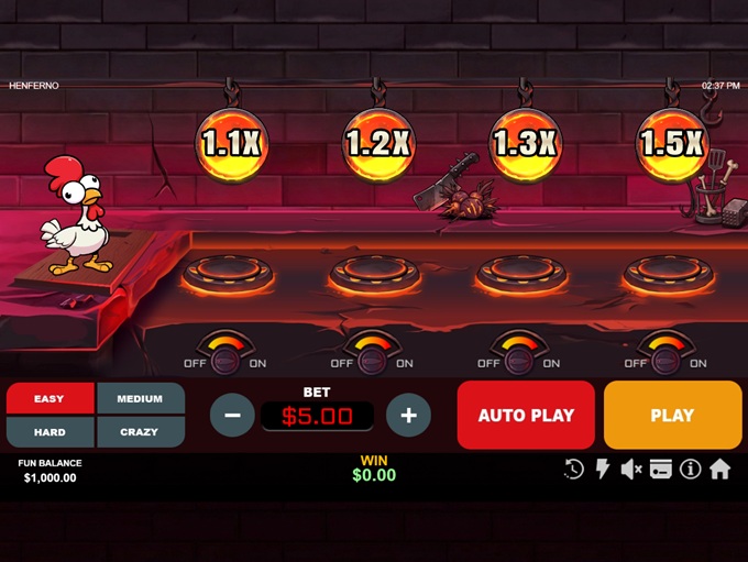 Henferno gameplay