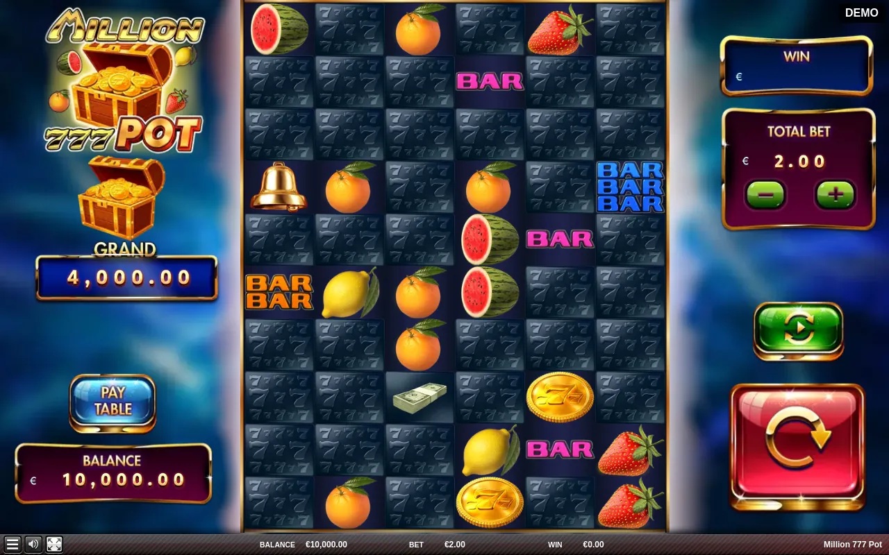 Million 777 Pot gameplay