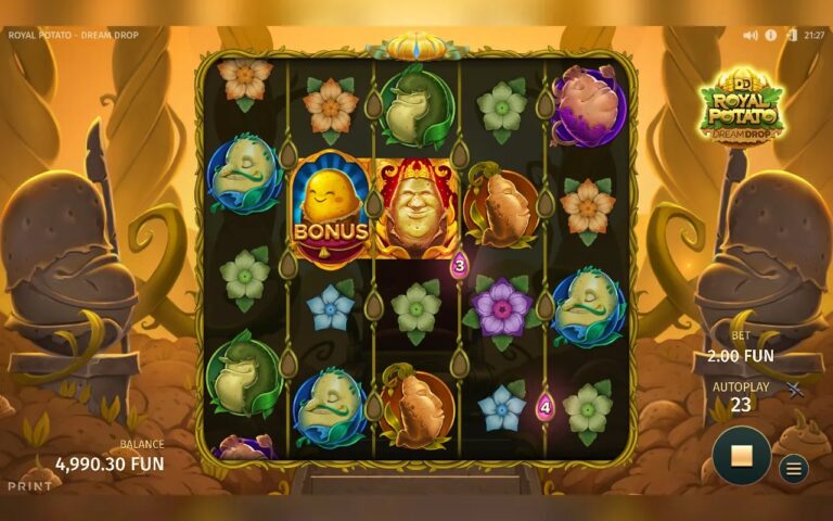 Royal Potato: Dream Drop gameplay