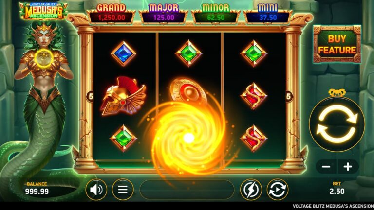 Voltage Blitz Medusa's Ascension gameplay