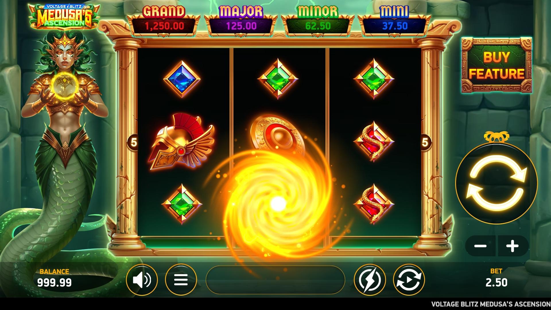 Voltage Blitz Medusa's Ascension gameplay