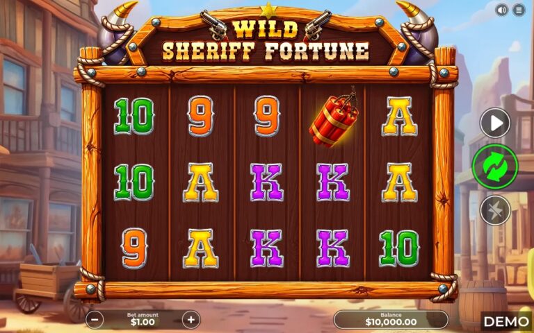 Wild Sheriff Fortune gameplay