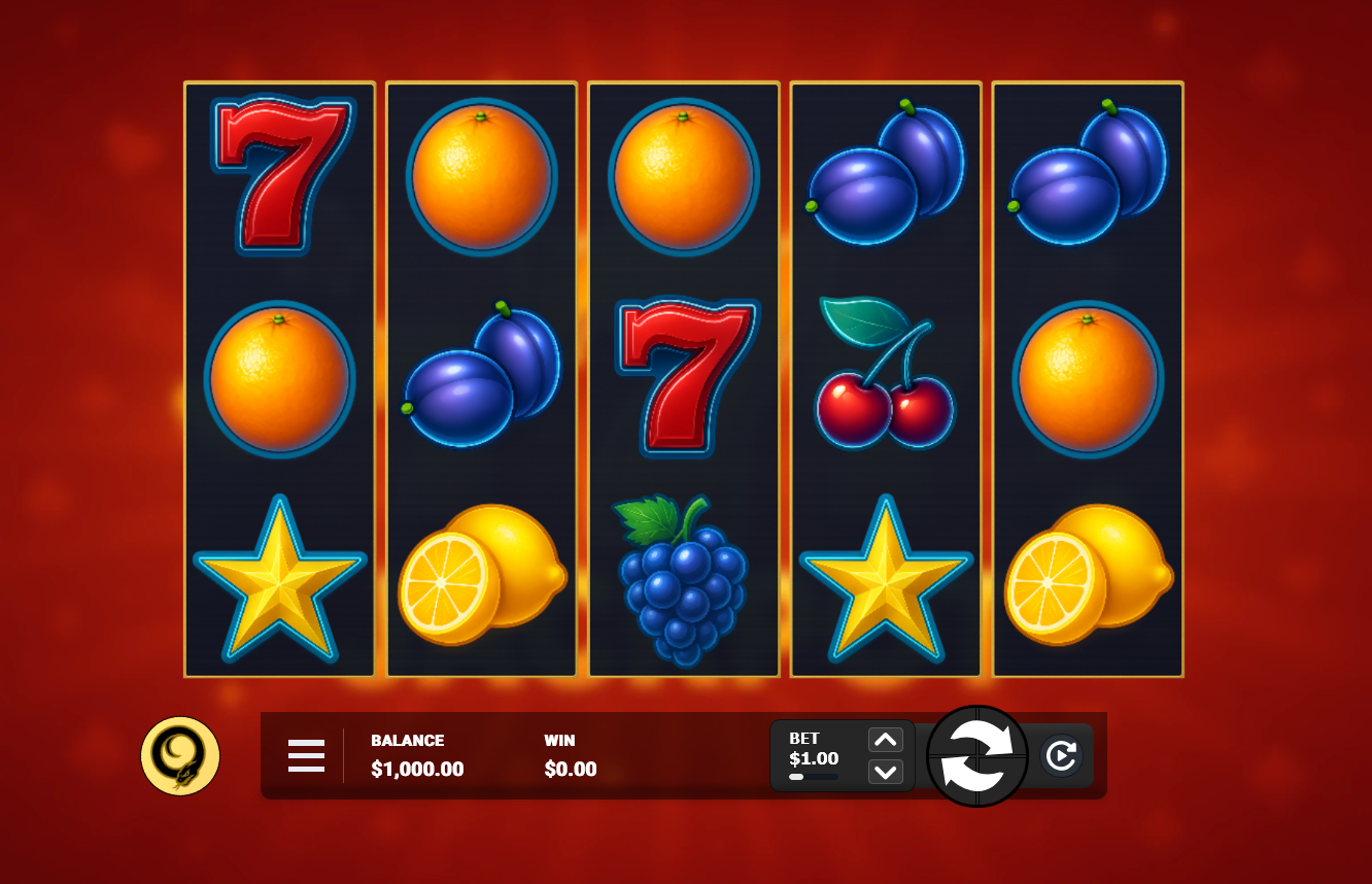 20 Lucky Fruits slot gameplay