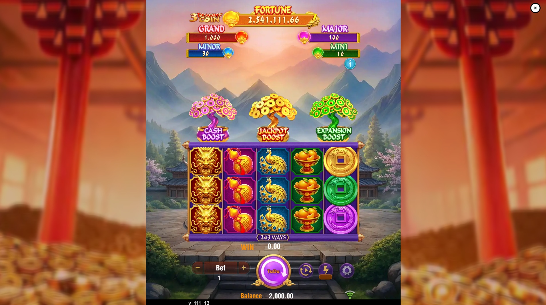 3 Dragons' Coin gameplay