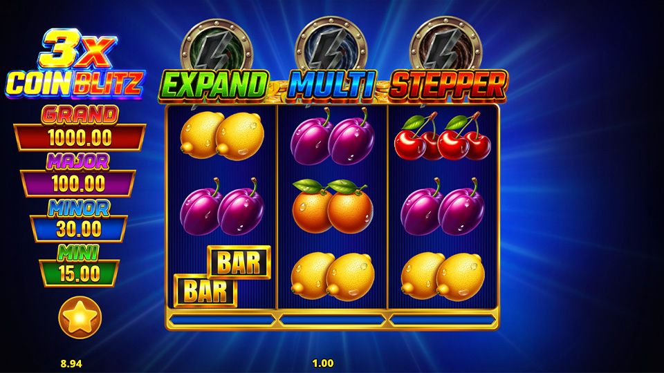 3x Coin Blitz: Trinity Running Wins 3x3 gameplay