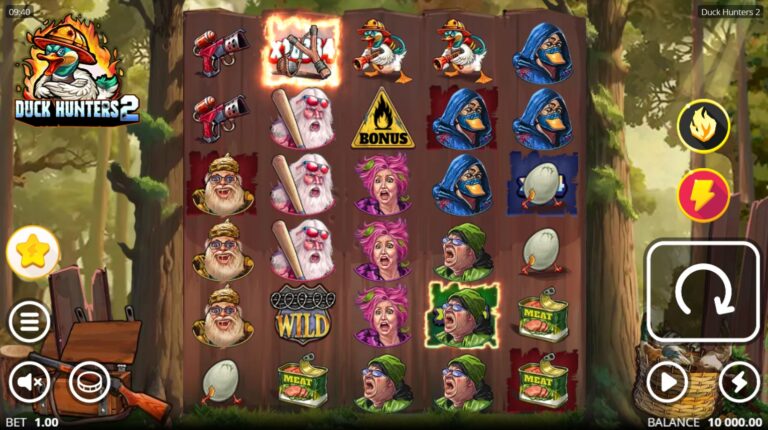Duck Hunters 2 slot gameplay