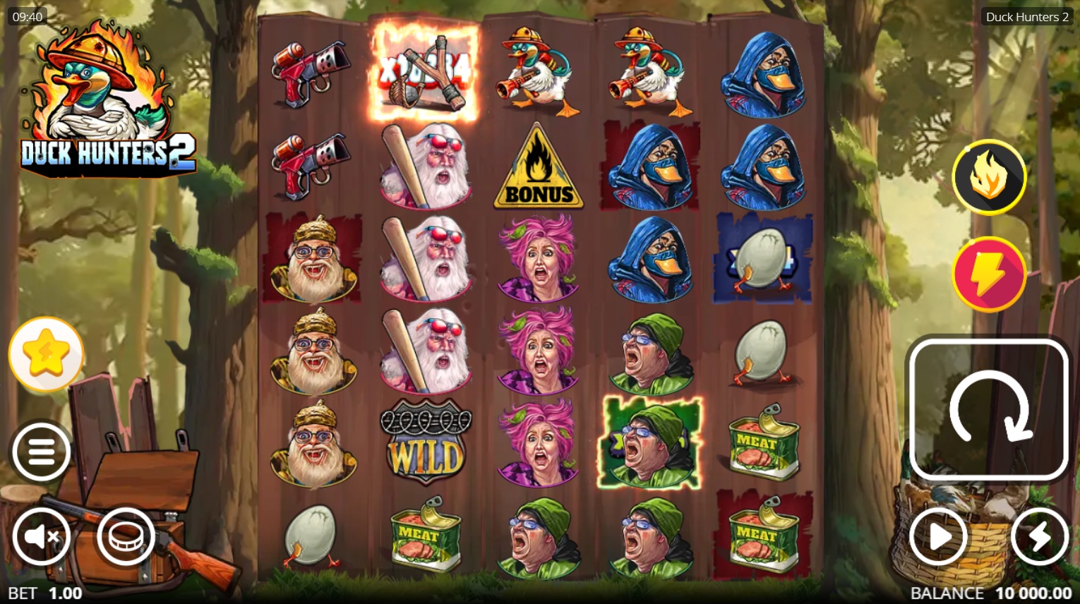 Duck Hunters 2 slot gameplay