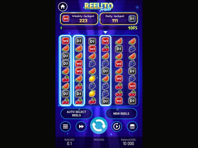 Reelito Fruits gameplay