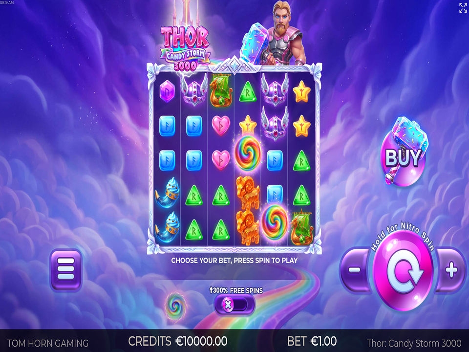 Thor: Candy Storm 3000 gameplay