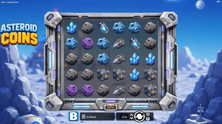 Asteroid Coins gameplay