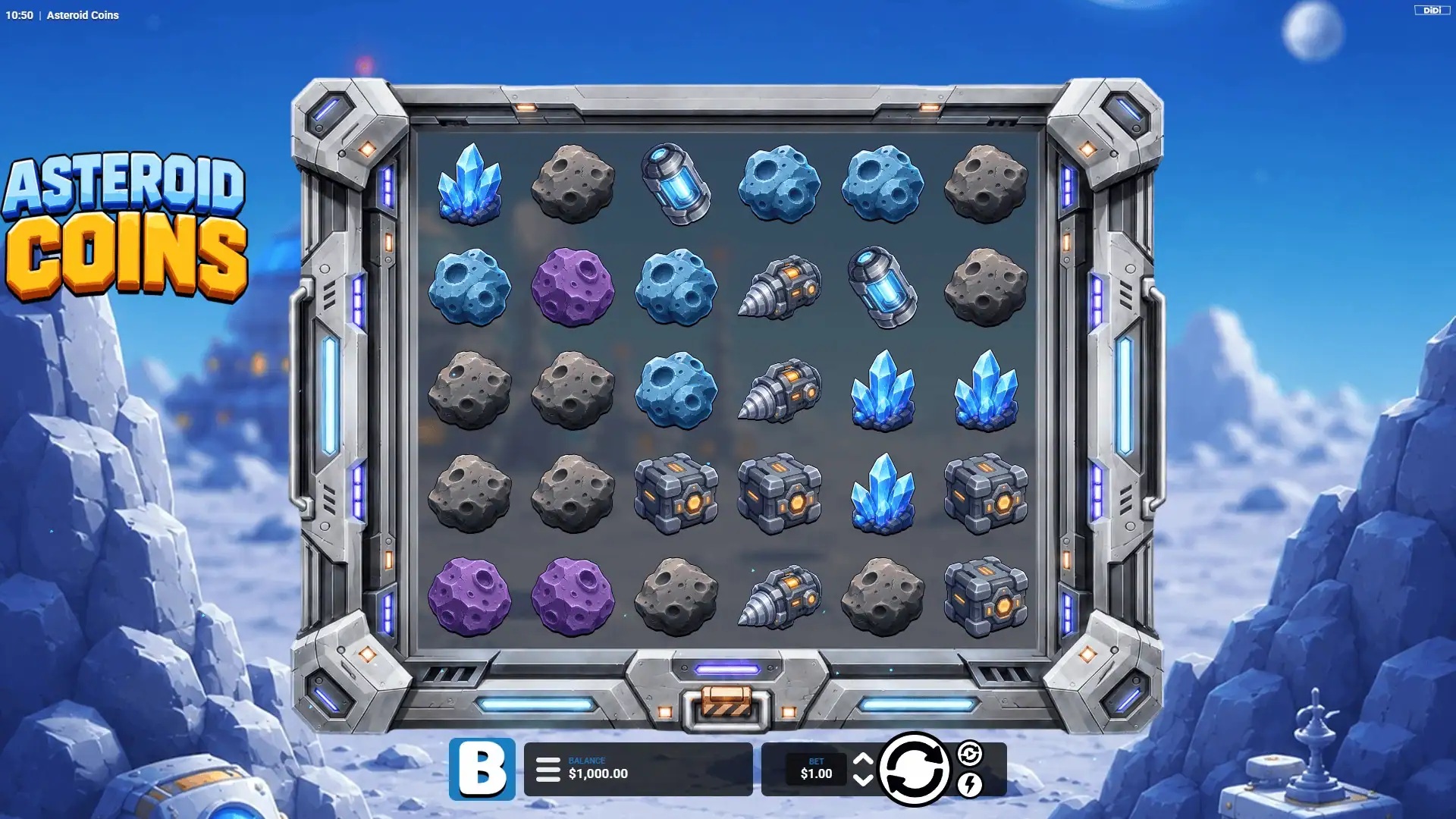 Asteroid Coins gameplay
