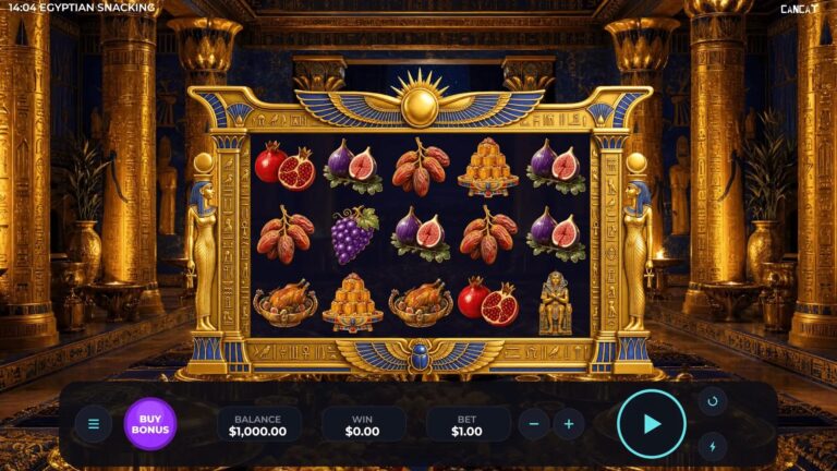 Egyptian Snacking gameplay