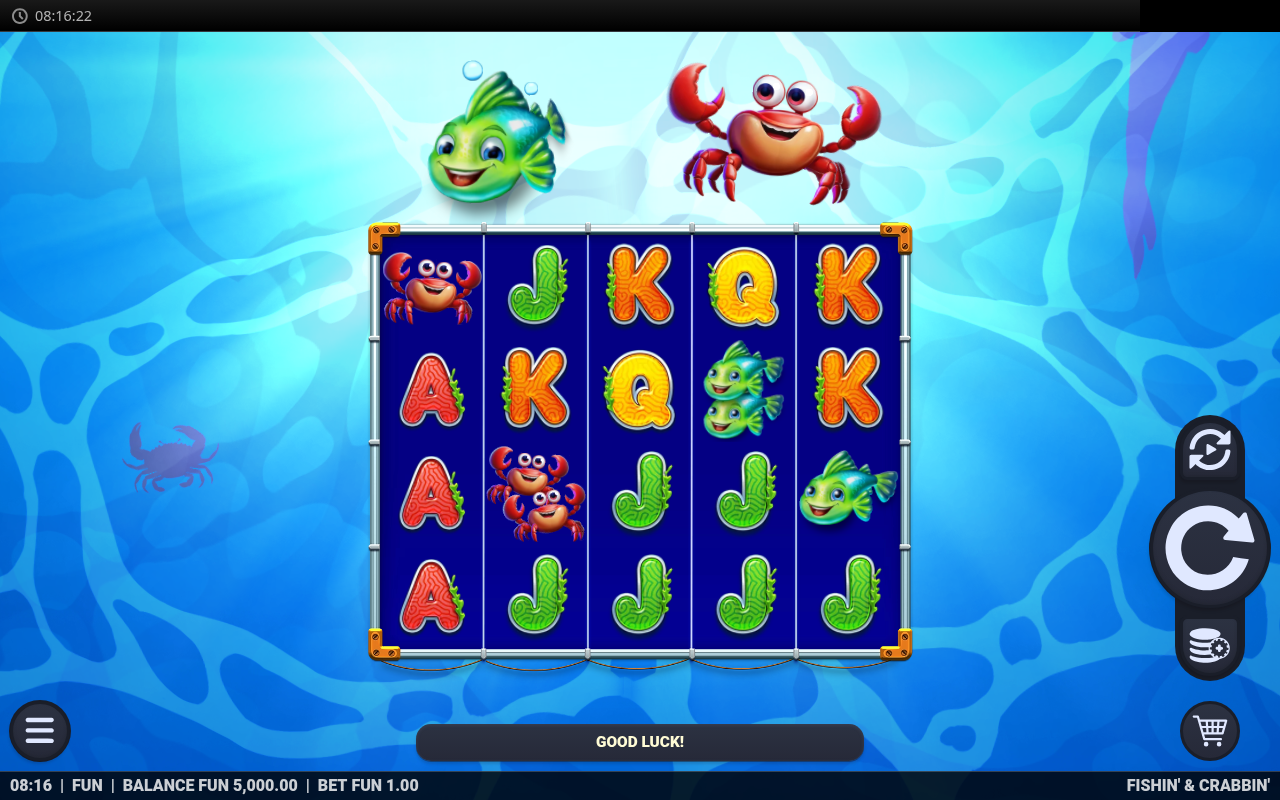 Fishin' and Crabbin' gameplay