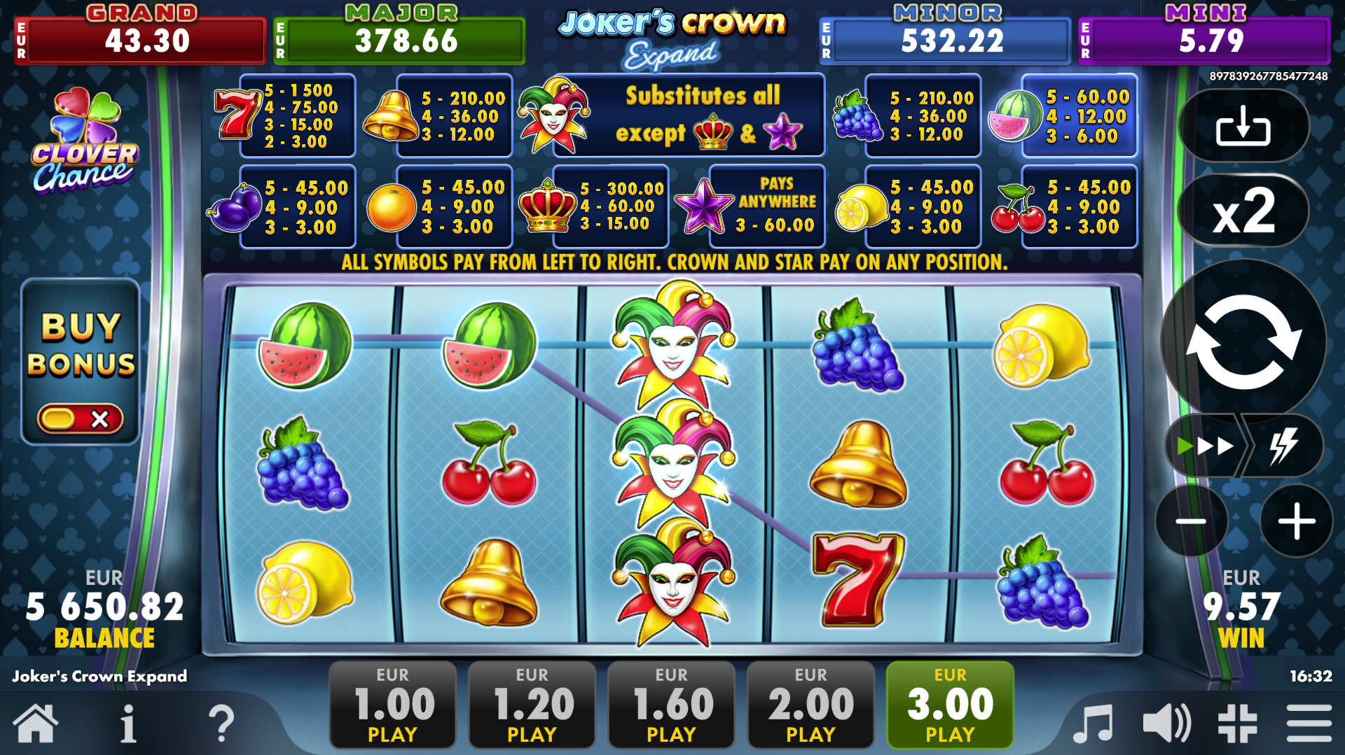 Joker's Crown Expand gameplay