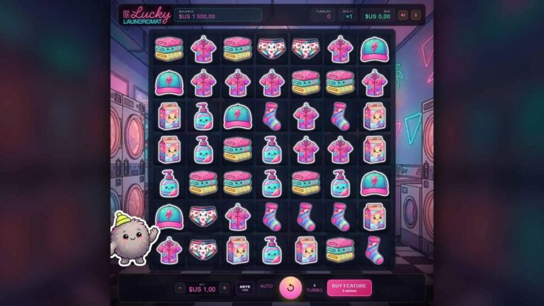 Lucky Laundromat gameplay