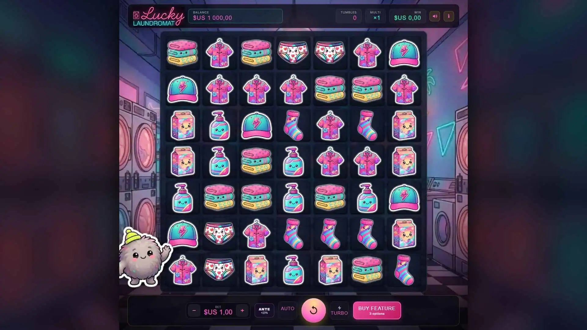 Lucky Laundromat gameplay