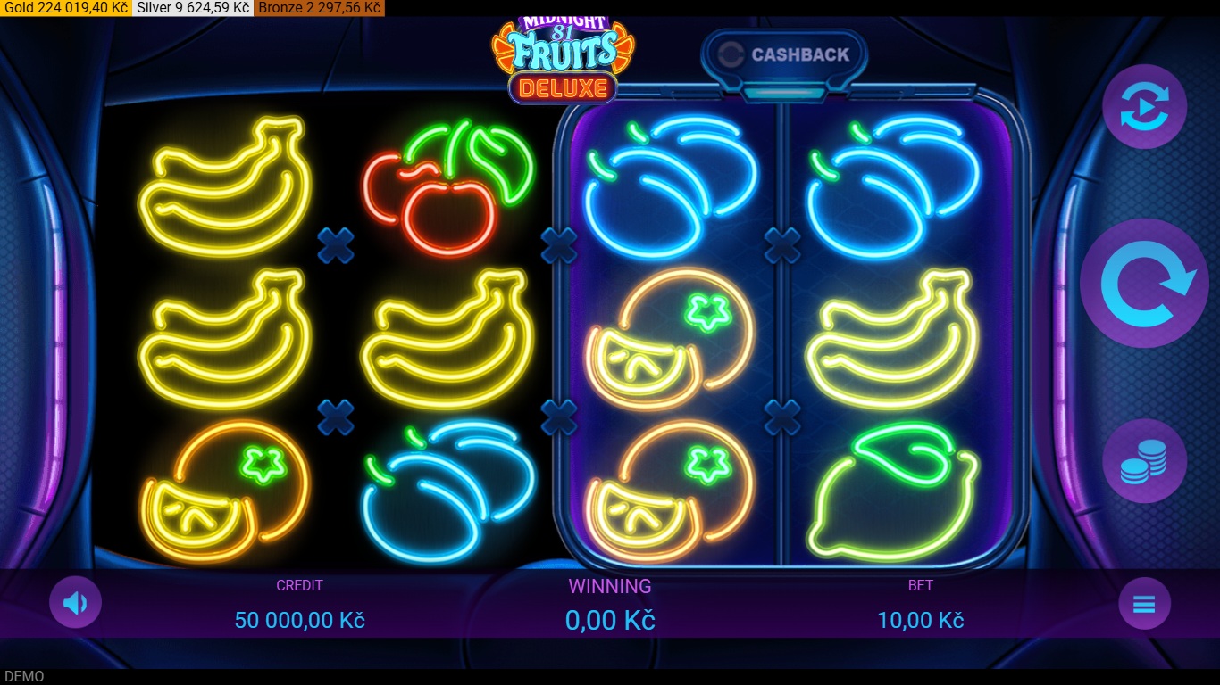 Midnight Fruits 81 Deluxe gameplay