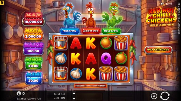 Red Hot Chilli Chickens gameplay