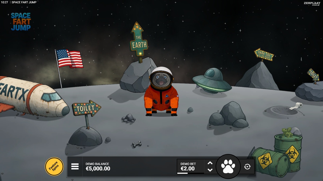 Space Fart Jump gameplay
