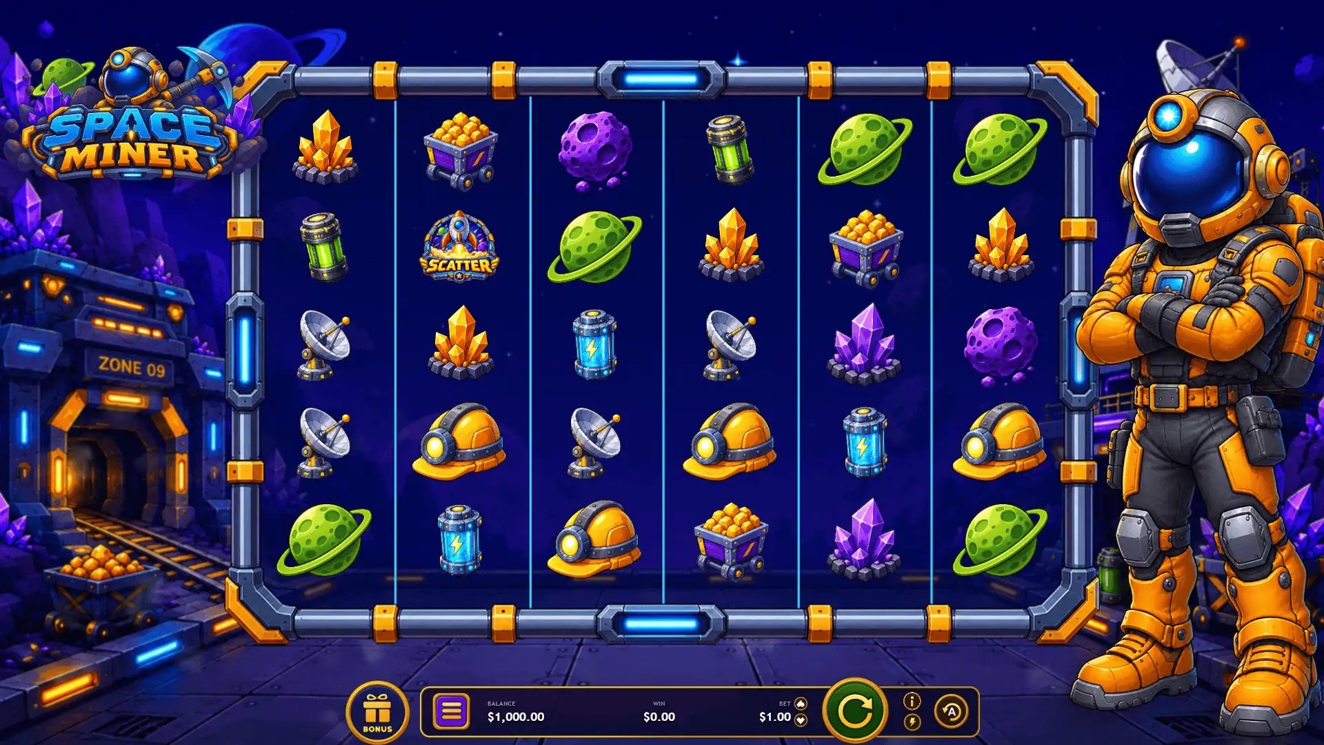 Space Miner gameplay