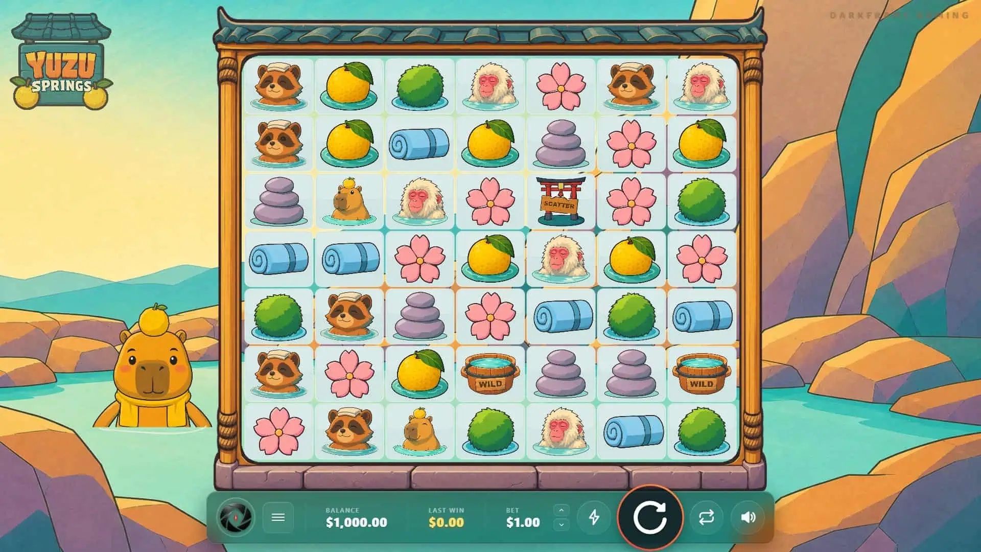 Yuzu Springs gameplay