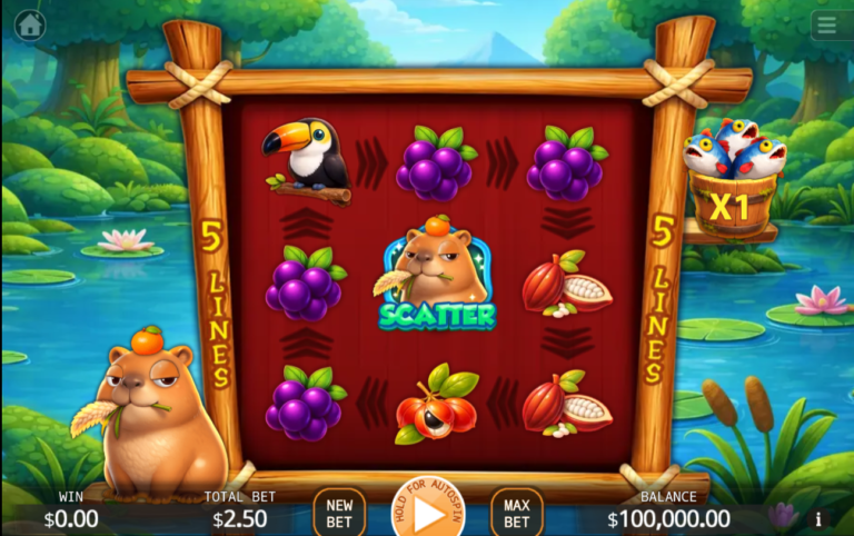 123 Capy Go slot gameplay