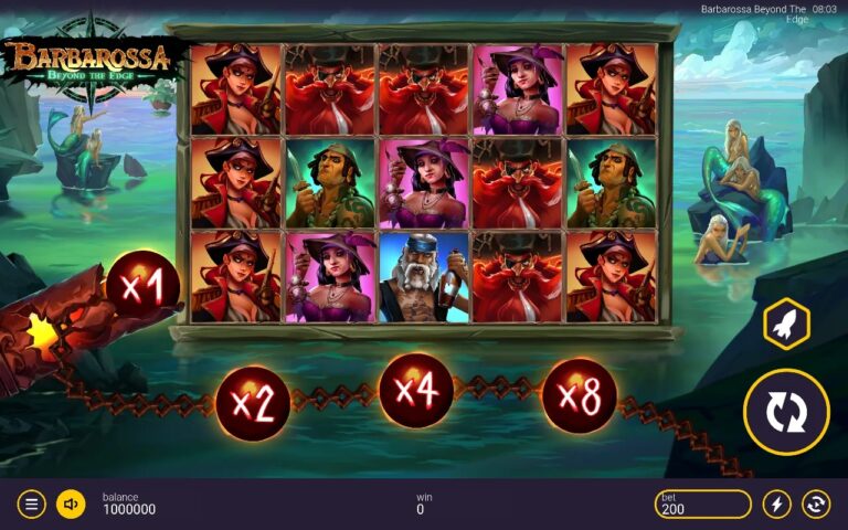 Barbarossa: Beyond the Edge slot gameplay