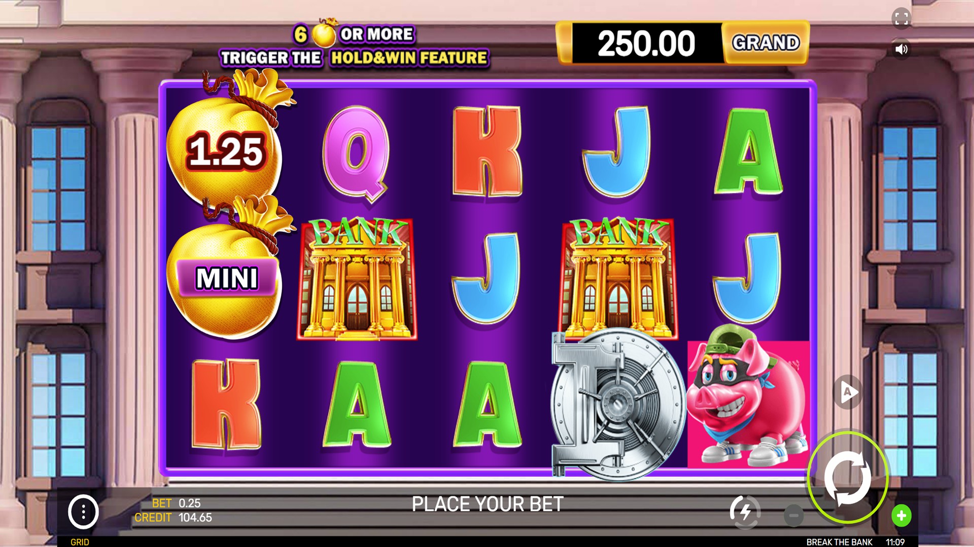 Break the Bank gameplay