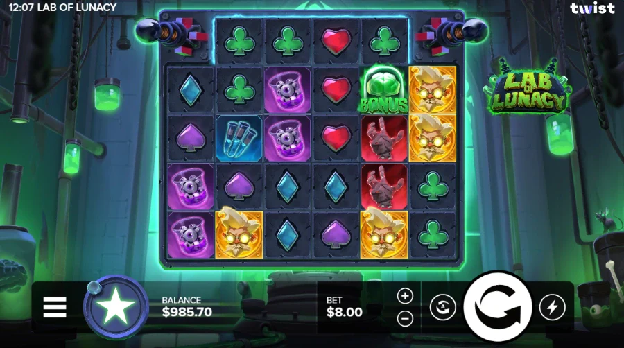 Lab of Lunacy gameplay