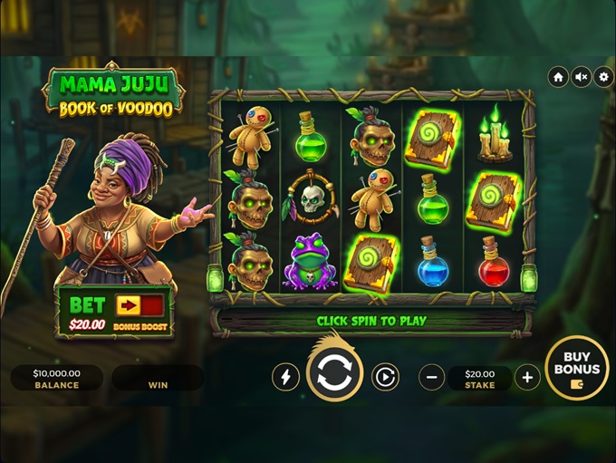 Mama Juju: Book of Voodoo gameplay