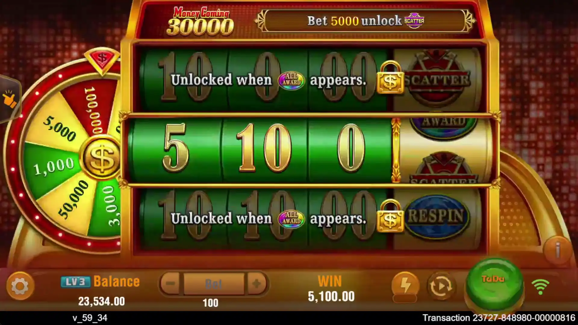 Money Coming 30000 gameplay
