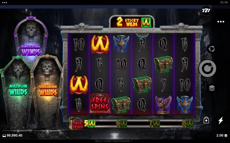 Wild Tomb Nightmare gameplay