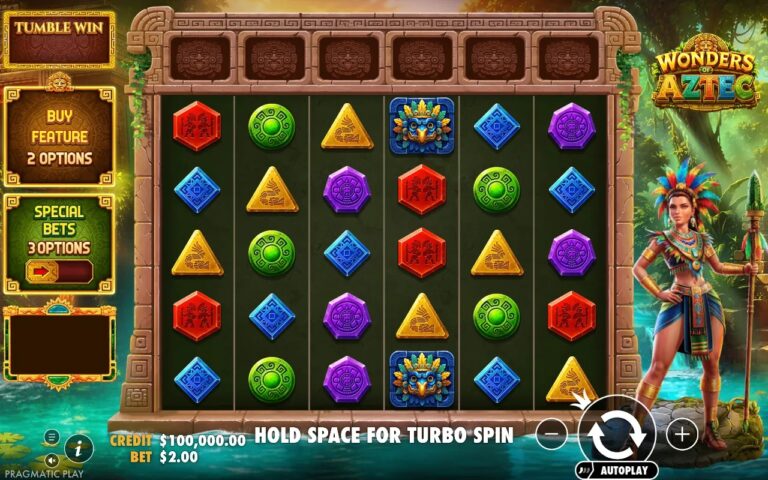 Wonders of Aztec gameplay