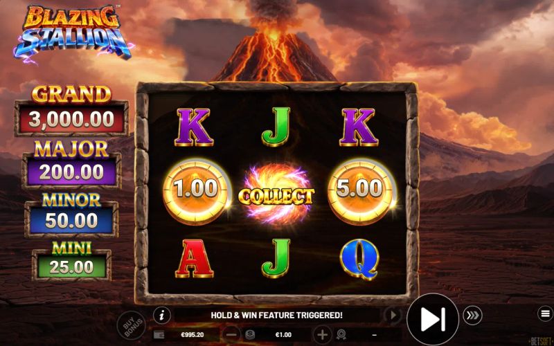 Blazing Stallion gameplay