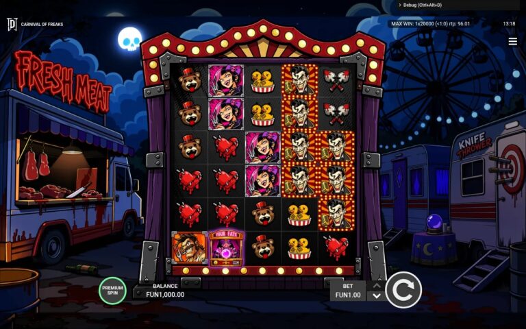 Carnival of Freaks gameplay