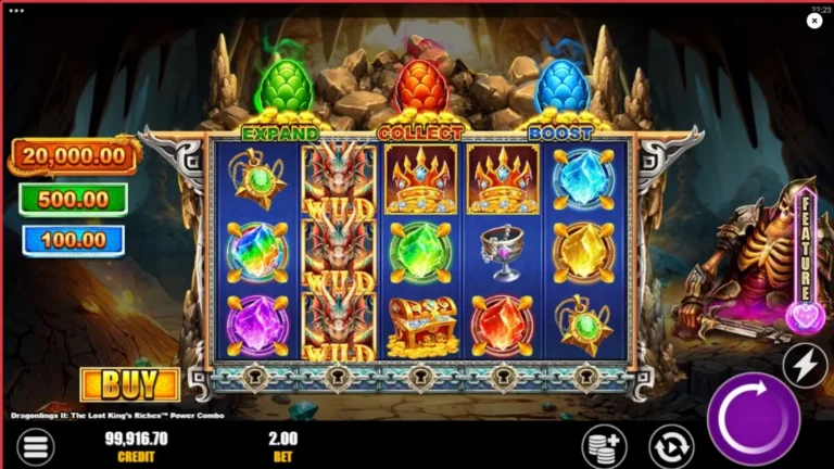 Dragonlings 2: The Lost King's Riches Power Combo gameplay