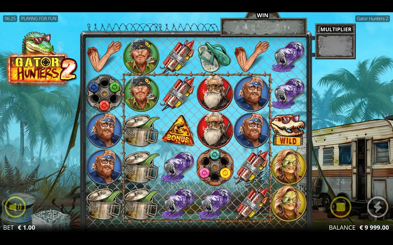 Gator Hunters 2 slot gameplay