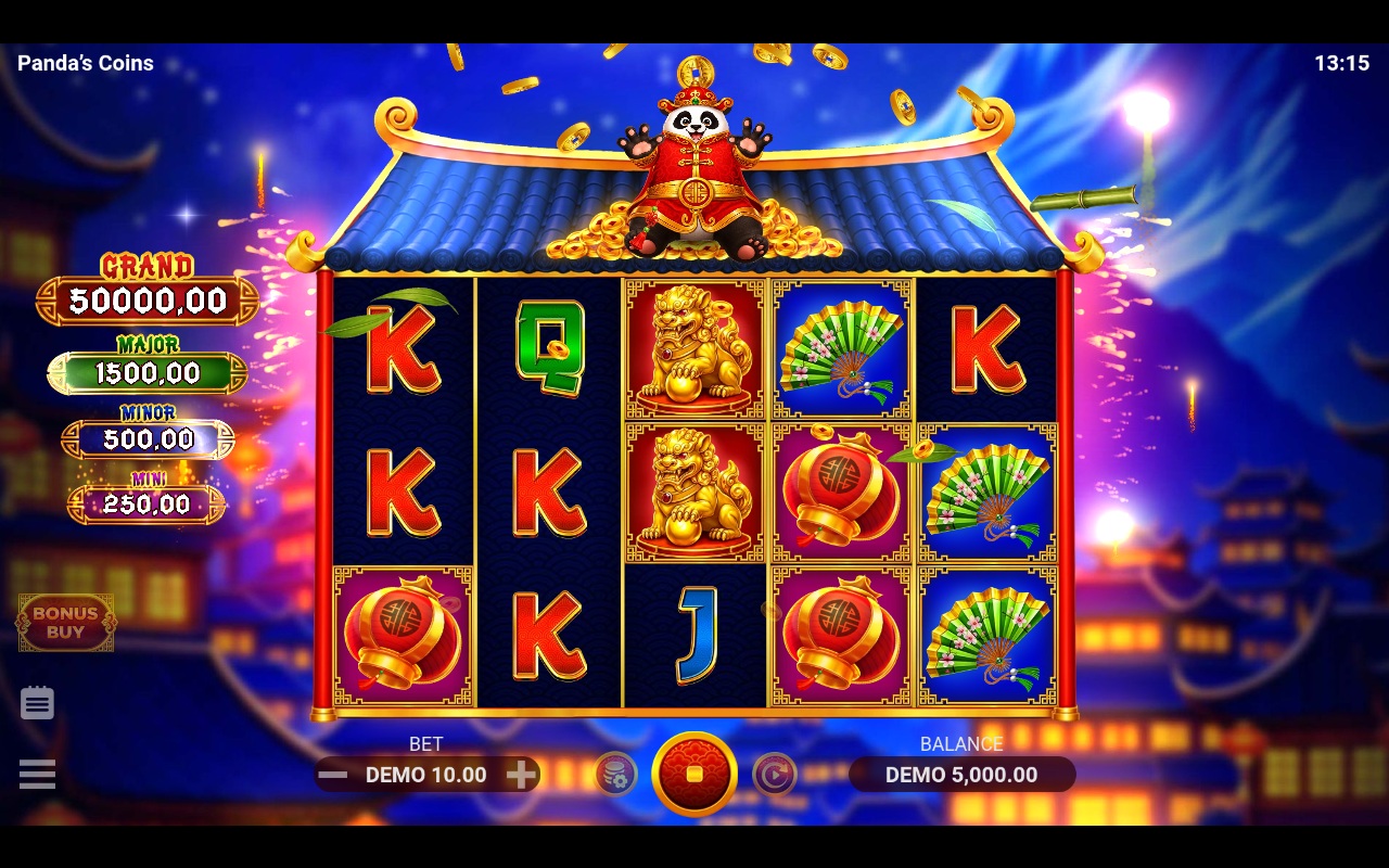 Panda's Coins gameplay