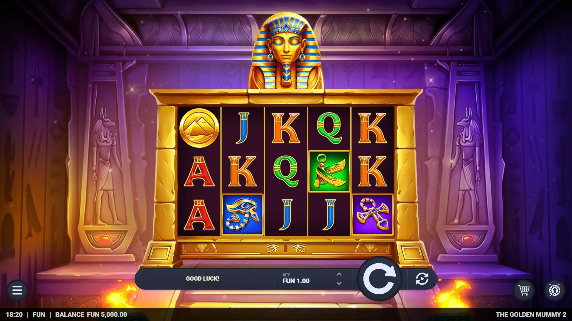 The Golden Mummy 2 gameplay