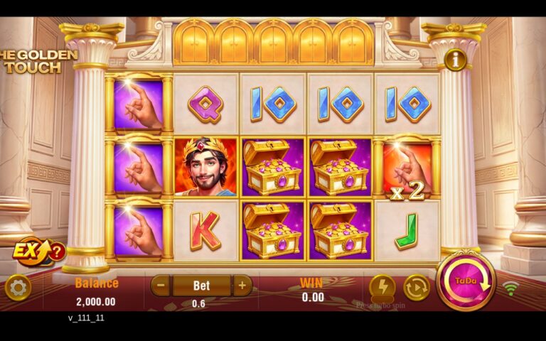 The Golden Touch slot screenshot