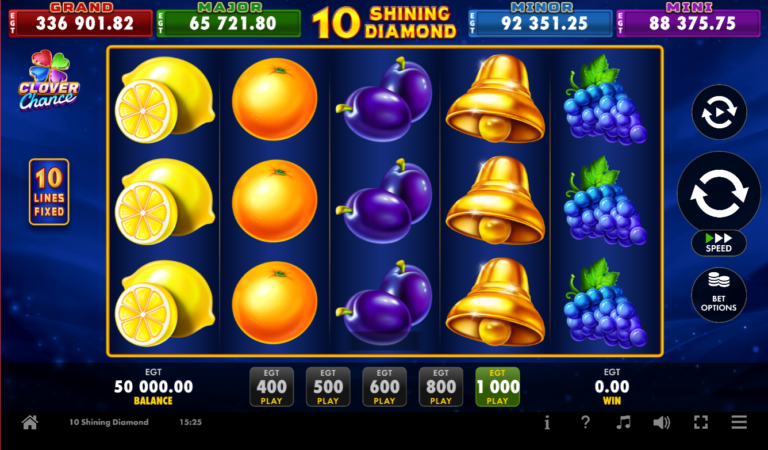 10 Shining Diamond Pick and Win slot gameplay