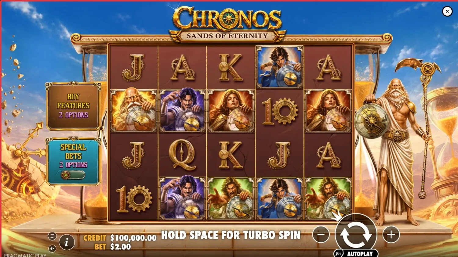 Chronos - Sands of Eternity gameplay